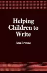 Helping Children to Write cover