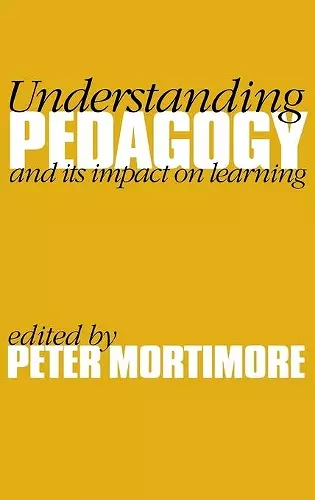 Understanding Pedagogy cover