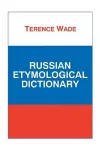 Russian Etymological Dictionary cover