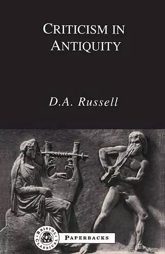 Criticism in Antiquity cover