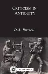 Criticism in Antiquity cover