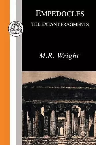 Empedocles: Extant Fragments cover