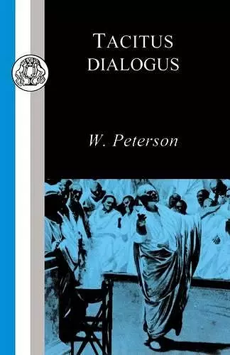 Dialogus de Oratoribus cover