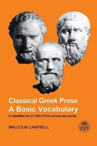 Classical Greek Prose cover