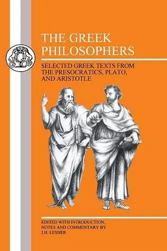 The Greek Philosophers cover