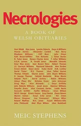 Necrologies cover