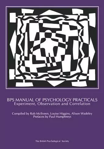 BPS Manual of Psychology Practicals cover