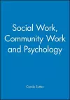 Social Work, Community Work and Psychology cover