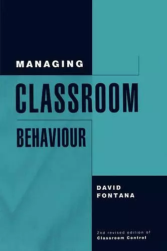 Managing Classroom Behaviour cover