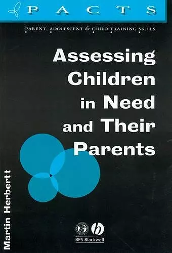 Assessing Children in Need and Their Parents cover