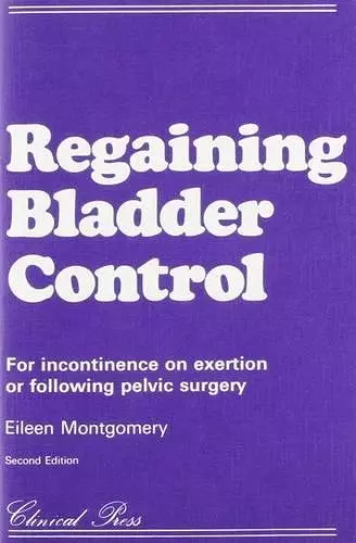 Regaining Bladder Control cover