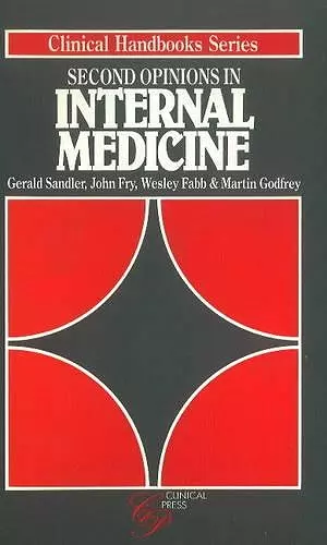 Secondary Opinions In Internal Medicine cover