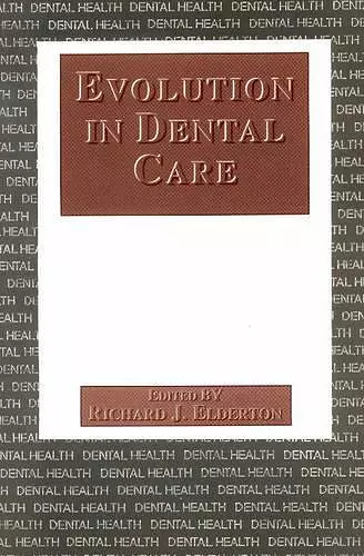 Evolution in Dental Care cover