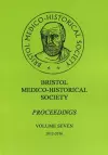 Bristol Medico-Historial Society Proceedings cover