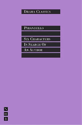 Six Characters in Search of an Author cover