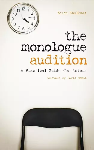 The Monologue Audition cover