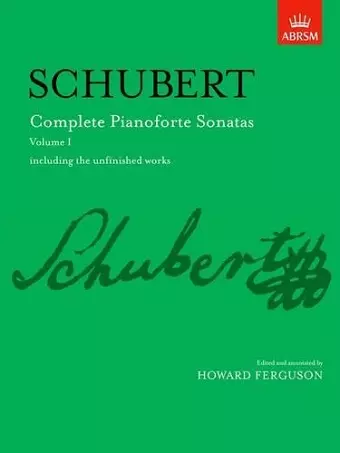 Complete Pianoforte Sonatas, Volume I cover