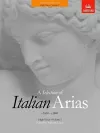 A Selection of Italian Arias 1600-1800, Volume I (High Voice) cover
