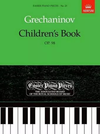 Children's Book, Op.98 cover