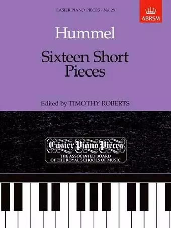 Sixteen Short Pieces cover