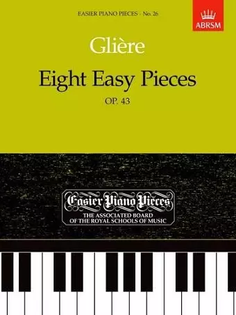 Eight Easy Pieces, Op.43 cover