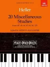 20 Miscellaneous Studies from Op.45, 46, 47, 81, 90 & 125 cover