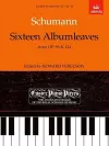 Sixteen Albumleaves, from Op.99 & 124 cover