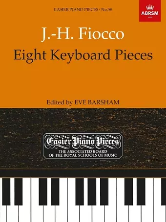 Eight Keyboard Pieces cover
