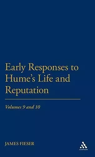 Early Responses to Hume's Life and Reputation cover