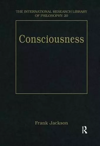 Consciousness cover