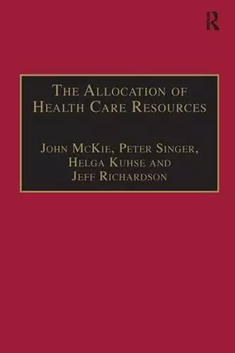 The Allocation of Health Care Resources cover