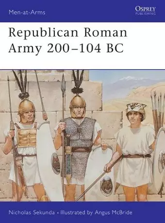 Republican Roman Army 200–104 BC cover