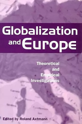 Globalization and Europe cover