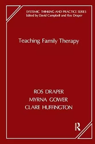 Teaching Family Therapy cover