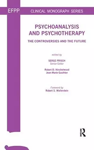 Psychoanalysis and Psychotherapy cover