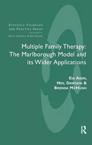 Multiple Family Therapy cover