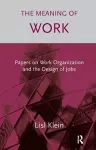 The Meaning of Work cover