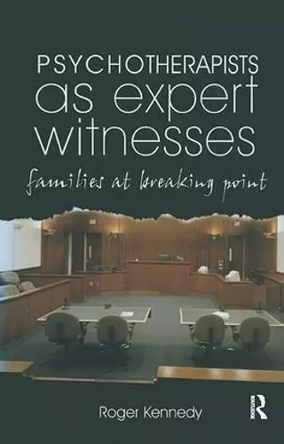 Psychotherapists as Expert Witnesses cover