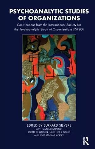 Psychoanalytic Studies of Organizations cover