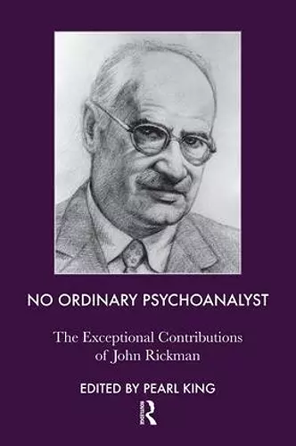 No Ordinary Psychoanalyst cover