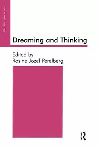 Dreaming and Thinking cover