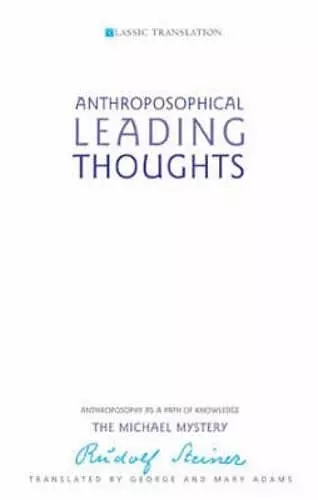 Anthroposophical Leading Thoughts cover