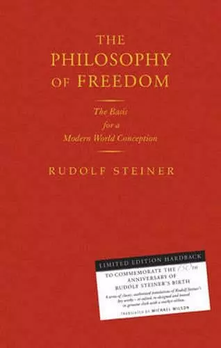 The Philosophy of Freedom cover