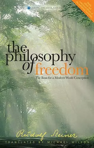 The Philosophy of Freedom cover