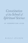 Constitution of the School of Spiritual Science cover