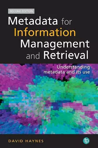Metadata for Information Management and Retrieval cover