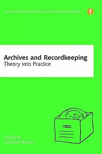 Archives and Recordkeeping cover