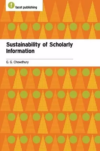 Sustainability of Scholarly Information cover