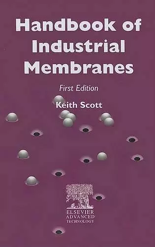 Handbook of Industrial Membranes cover