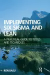 Implementing Six Sigma and Lean cover